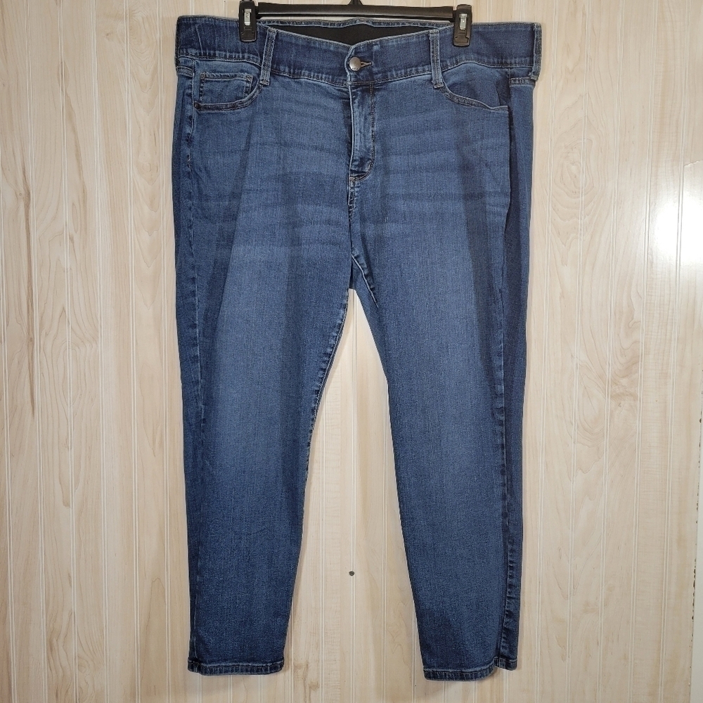 a.n.a Dark Wash Skinny Jeans Sz 24W